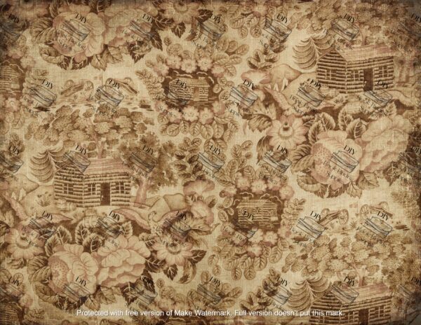 Vintage Art Fabric - Image 2