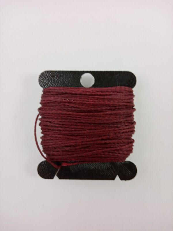 Waxed Thread Burgandy Diy Book Binding Supplies