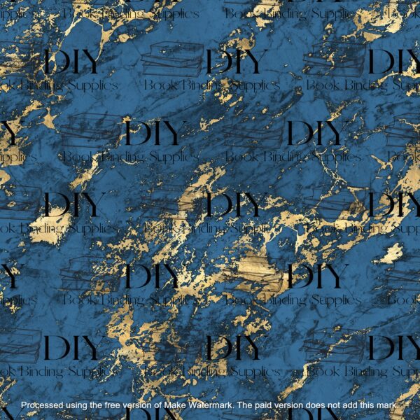 Blue/Gold Marble - Image 4