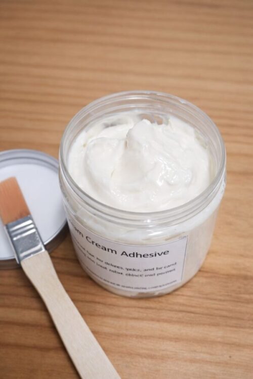 PVA cream adhesive for bookbinding