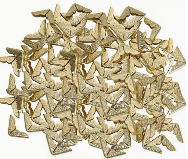 Metal Book Corners - 14mm - Pack of 20 - Image 2