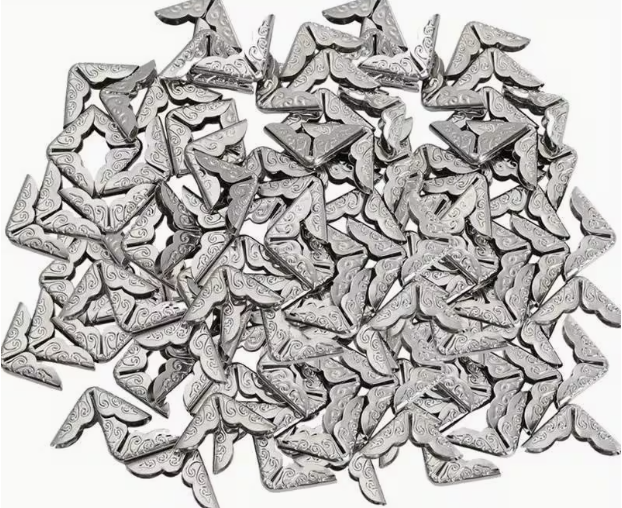 Metal Book Corners - 14mm - Pack of 20 - Image 5
