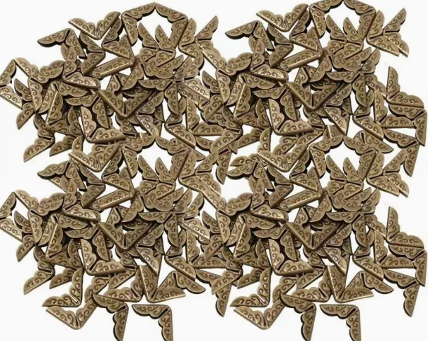 Metal Book Corners - 14mm - Pack of 20