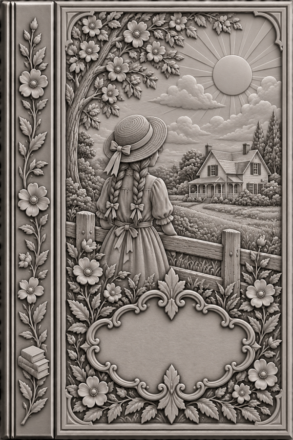 3D Printed A5 Embossed Book Cover – Primed & Ready to Paint - Image 19