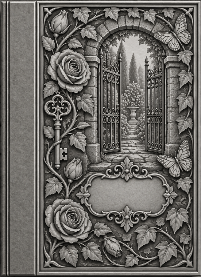 3D Printed A5 Embossed Book Cover – Primed & Ready to Paint - Image 8
